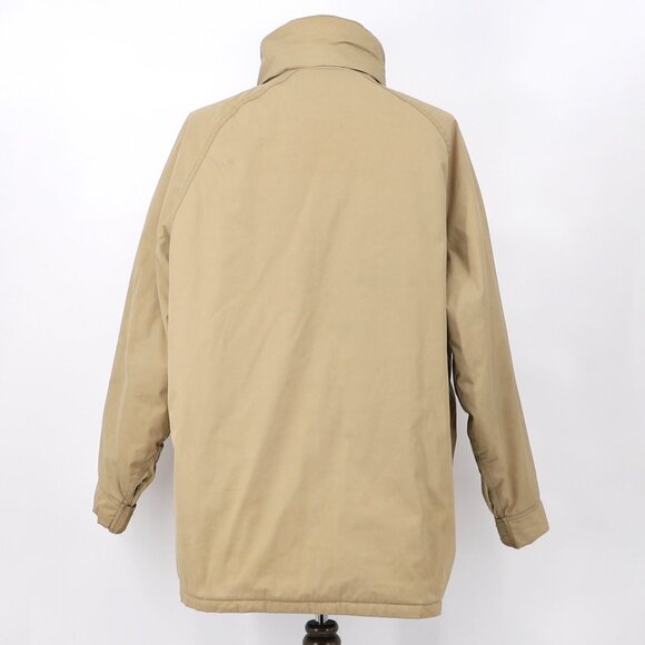 VINTAGE WOOLRICH 90's Men's Tan Coat Jacket Parka Size XL - Picture 4 of 14